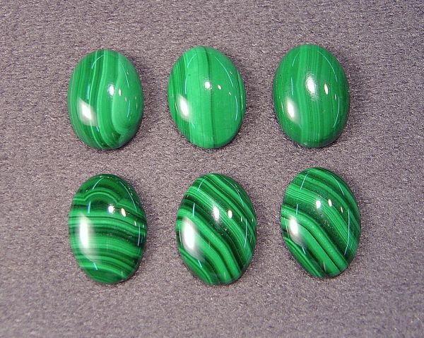 Malachite Oval Cabochons