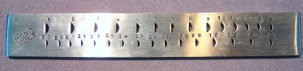 Half-Round Shaped Drawplate