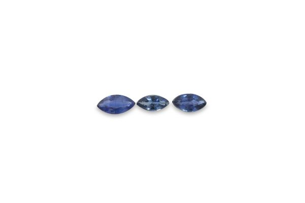 ± 4.5 mm Long Sapphire Faceted Marquise @ $75.00 / ct