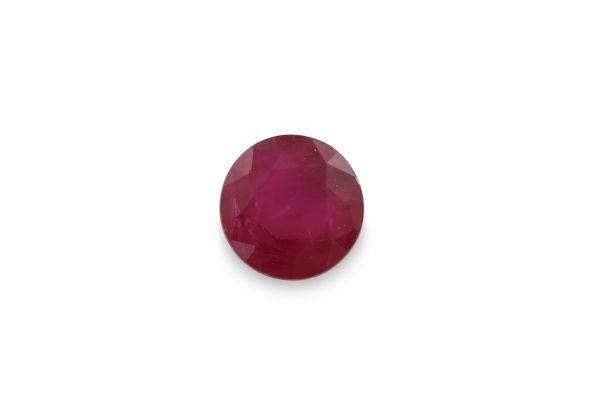 Natural Ruby Faceted Round 4.5 mm
