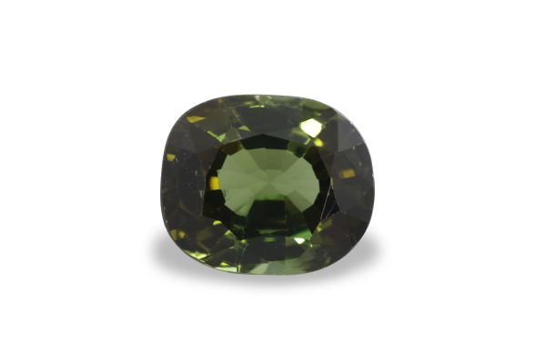 Wholesale 4.63 ct Green Tourmaline Cushion Antique