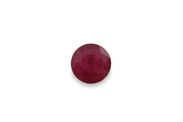 Wholesale 0.41 ct Natural Red Ruby Faceted Round 4.6 mm