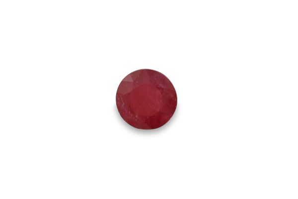 Wholesale Natural Ruby Faceted Round