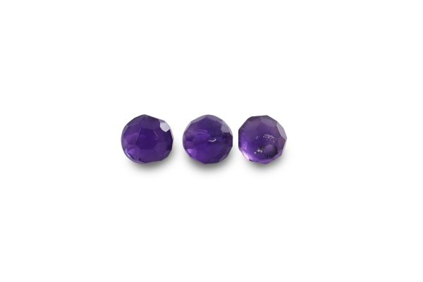 Wholesale Amethyst Faceted Round Beads