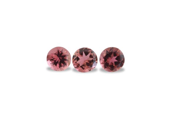 Wholesale 4 mm Best Pink Tourmaline Rounds @ 22.00