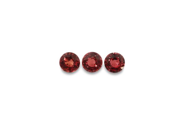 Wholesale Pomegranate Sapphires Faceted Round