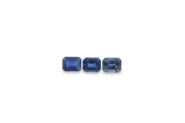Wholesale Natural Sapphire Faceted Octagon 4 x 5 mm