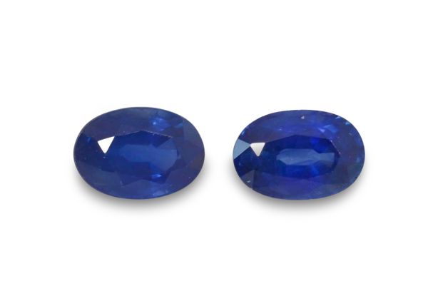 1.47 ct Natural Sapphire Oval Pair - 4 x 6 mm