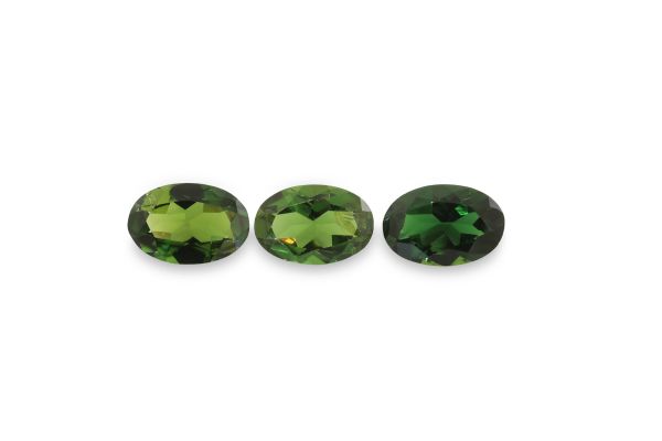 Wholesale 4 x 6 mm Chrome Green Tourmaline Ovals 