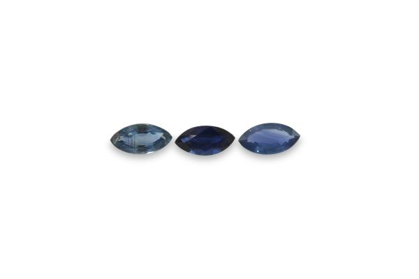 Wholesale 4 x 8 mm Blue Sapphire Marquise @ $120.00 / ct