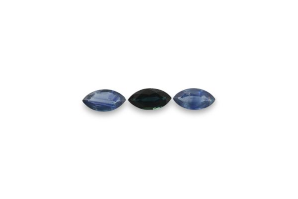 Wholesale 4 x 8 mm Blue Sapphire Marquise @ $80.00 / ct
