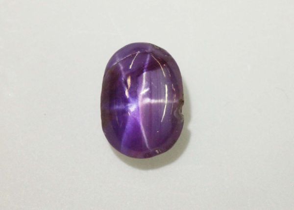 Star Ruby Oval Cabochon, 3.59 cts. - 6.5x9.3mm