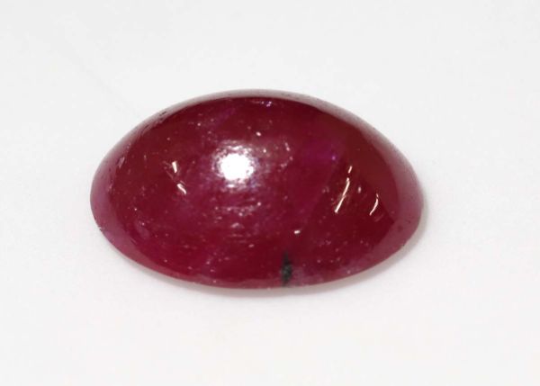 Ruby Oval Cabochon 7.5x9.7mm - 2.66 cts. - Fine Grade