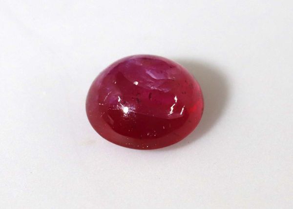Ruby Round Cabochon 5.35mm - 0.81 ct. - Fine Grade