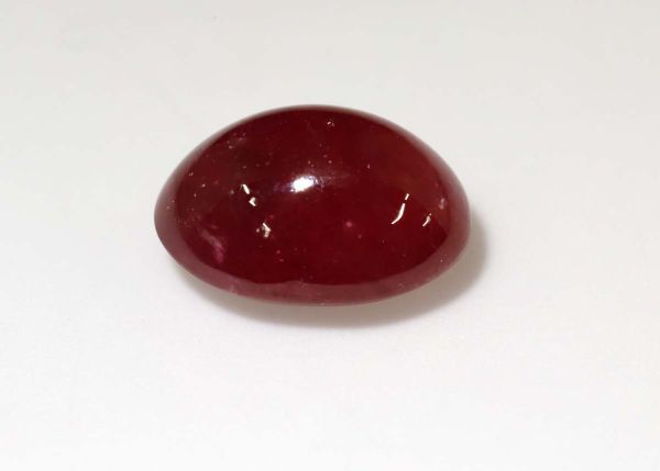Ruby Oval Cabochon 6.7x9.2mm - 3.06 cts.- Fine Grade