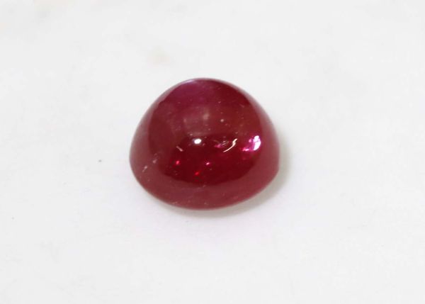 Ruby Round Cabochon 4.75mm  - 0.76 ct. - Fine Grade