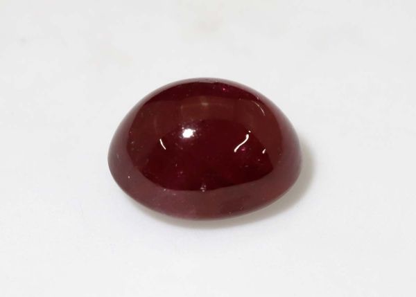Ruby Oval Cabochon 6.4x8.1mm - 2.59 cts. - Fine Grade