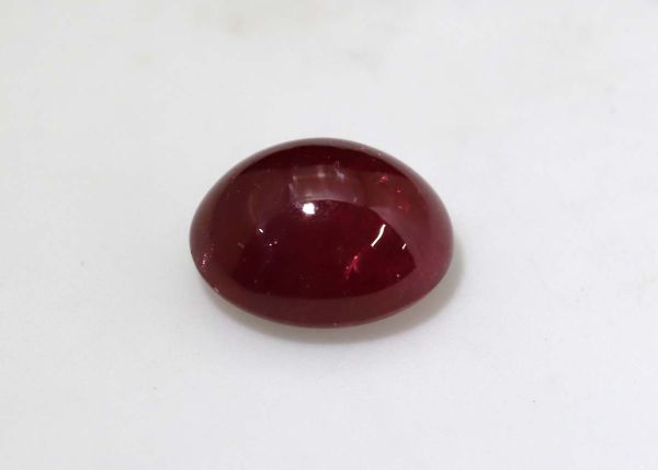 Ruby Oval Cabochon 6.3x7.6mm  - 2.10 cts. - Fine Grade