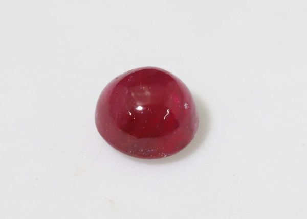 Ruby Round Cabochon 4.3mm - 0.69 ct. - Fine Grade