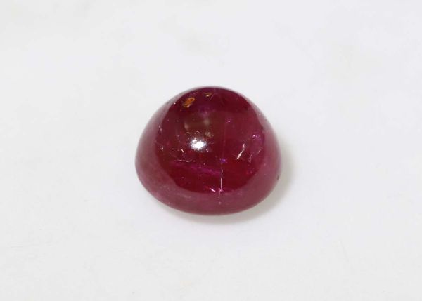 Ruby Round Cabochon 5.2mm - 0.97 ct. - Fine Grade
