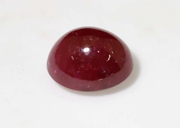 Ruby Oval Cabochon 6.8x8mm - 2.62 cts. - Fine Grade