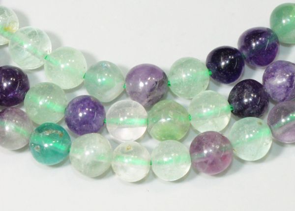 Multi-color Fluorite Beads 