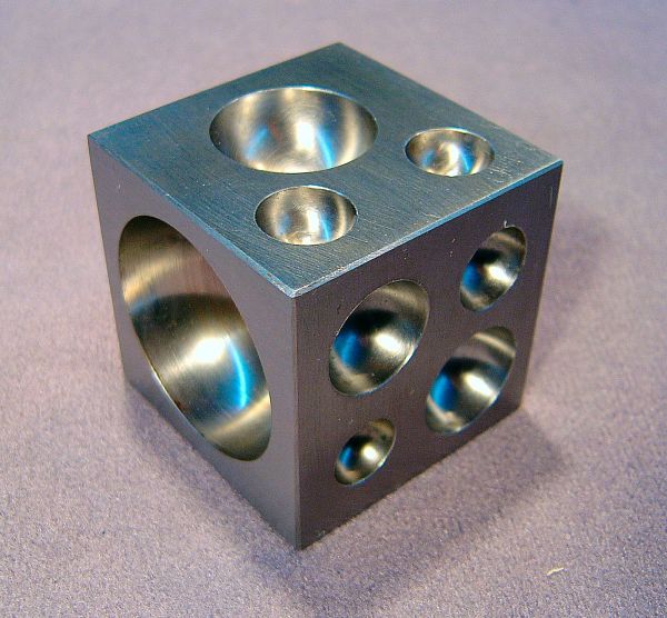 Steel Square Doming Block 