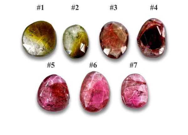 $35.00 Natural Rose Cut Tourmaline