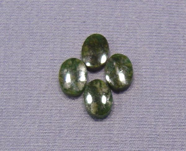 Wyoming Jade Oval SBBT Cabochons - 6x8mm 