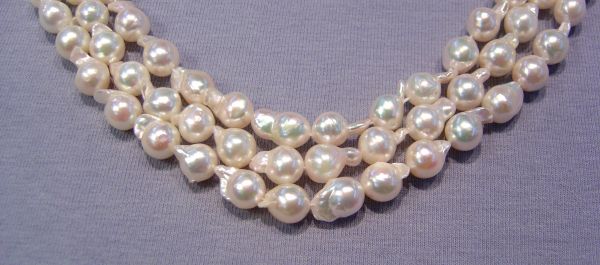 7-7.5mm baroque japanese pearls
