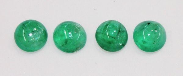 4.75mm Emerald Cabochons