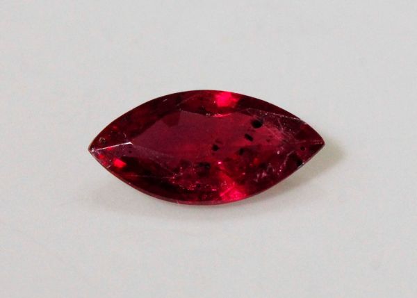 Ruby Faceted Marquise, 0.60 ct. - 4.5x9mm 