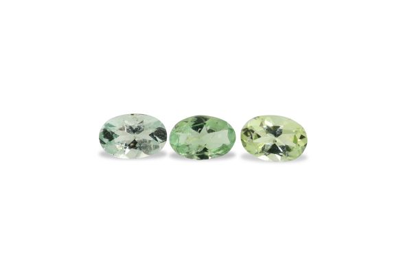 Wholesale 4 x 6 mm Minty Green Tourmaline Faceted Oval