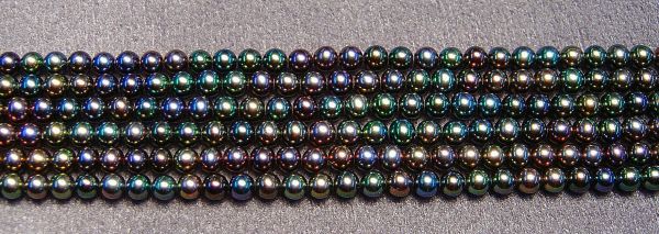 Multi-Color Peacock 4.5-5mm