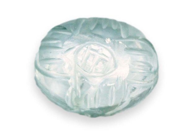 Aquamarine Hand-Carved Oval Cabochons