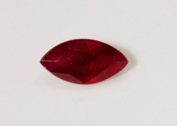 Ruby Faceted Marquise, 0.79 ct. - 4x8mm