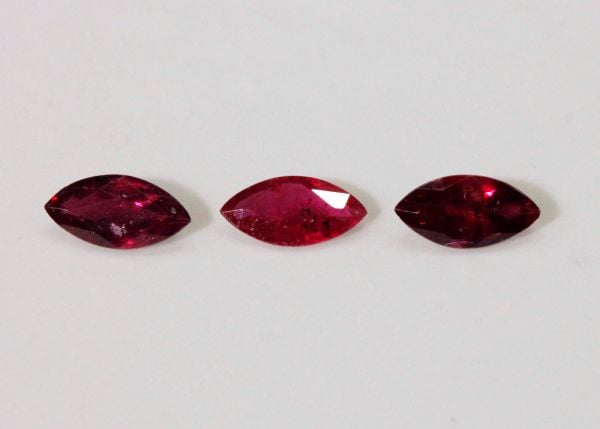 Ruby Faceted Marquise @ $350.00/ct. - 4x8mm