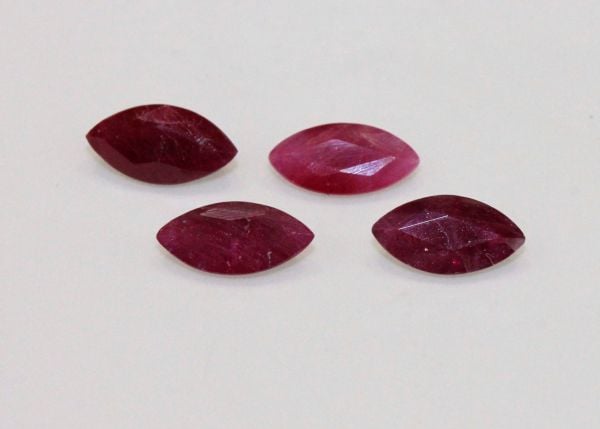 Ruby Faceted Marquise @ $95.00/ct. - 4x8mm