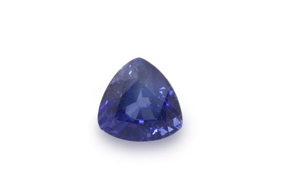 Wholesale 0.41 ct Sapphire Faceted Trilliant - 5 mm