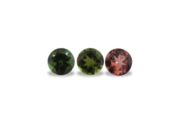 Wholesale 5 mm Tourmaline Faceted Rounds @ $37.50 