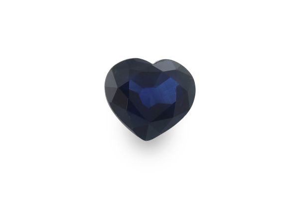 Wholesale 0.56 ct Sapphire Faceted Heart 5 x 5.5 mm
