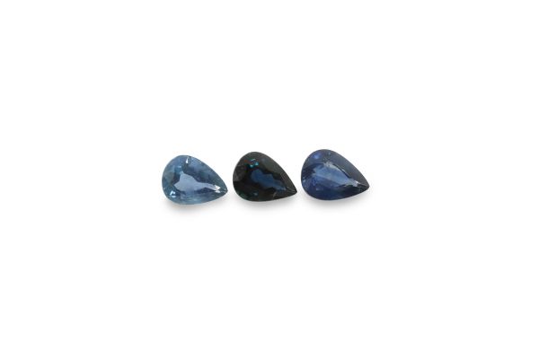 Wholesale 5 x 7 mm Blue Sapphire Faceted Pears
