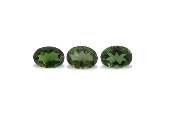 Wholesale 5 x 7 mm Green Tourmaline Oval @ $45.00