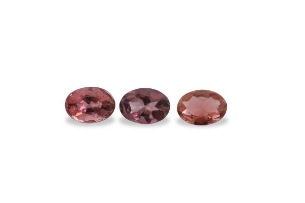 Wholesale 5 x 7 mm pink Tourmaline Faceted Ovals @ $50.00