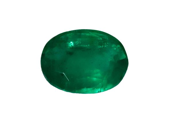 Emerald Faceted Oval, 1.85 cts. - 7x9mm