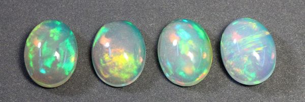 Opal Oval Ethiopian Cabochons, 7x9mm - Regular Grade