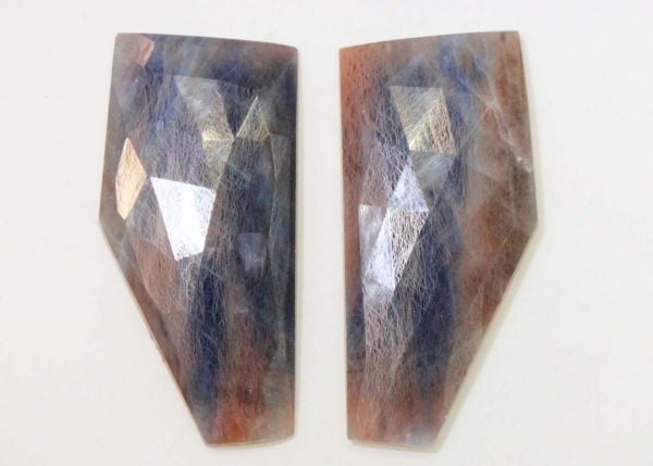 Sapphire Sliced Pair - 42.28 cts.