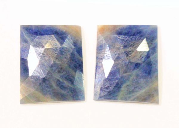Sapphire Sliced Pair - 29.00 cts.