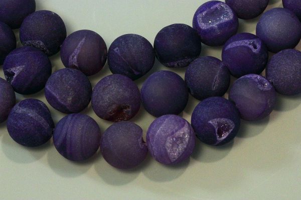 Purple Agate-with-Drusy