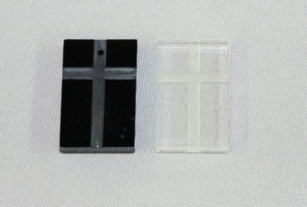 Cross-Carved Drilled Tiles